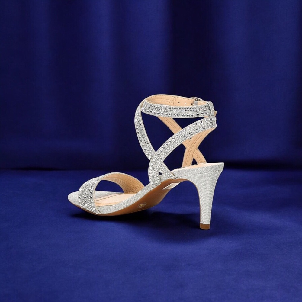 Alex Marie Silver Heels